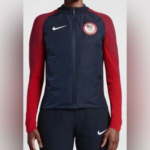 EUC! Nike Tech Knit 2016 Team USA Olympic Dynamic Reveal Jacket Sz Large Women’s